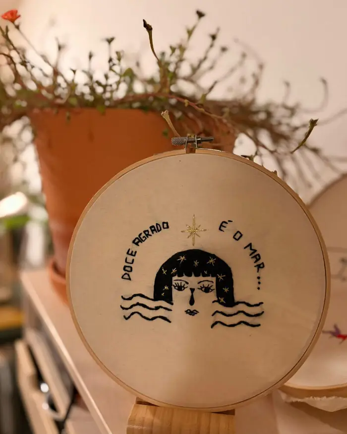 Doce Morada É o Mar. ⌀ 15 cm